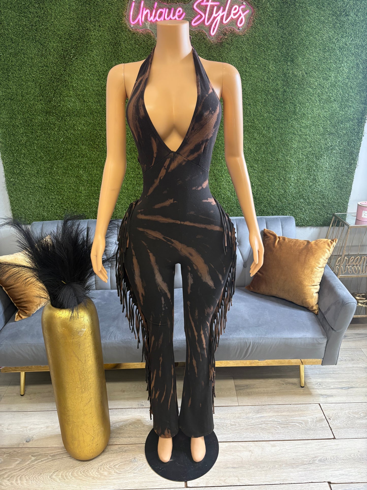 Noir Flame Bodysuit